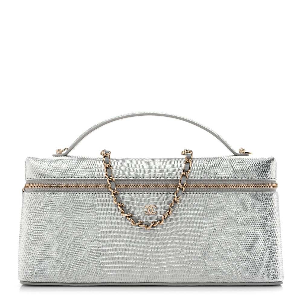 Chanel Lizard Embossed Top Handle Slim #325127C59B
